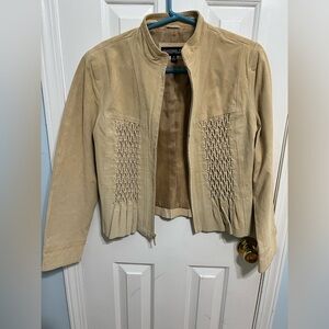 Vintage Monterey Bay Genuine Suede Leather Jacket.